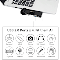 Miniatyrbild 5 av 6: 180° vridbar USB 2.0-navförlängare