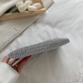 Miniatyrbild 3 av 5: Dam Bling Clutch-väska Glitter Messenger-väska Ins Chain Shoulder Corssbody-väska（Rosa）