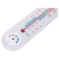 Miniatyrbild 5 av 5: Stor lång utomhustermometer - Väggmonterad inomhus- eller utomhustermometer med färgkodade zoner