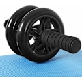 Miniatyrbild 1 av 5: Magmusklerhjul, AB-hjul, halkfria, kroppsbyggnad, fitnessträning, svart