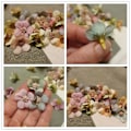 Miniatyrbild 4 av 5: 100 st konstgjorda prästkragarblommor i flera färger, små sidenprästkragar, minikonstgjorda blommor för gör-det-själv-kransar och presenter