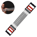 Miniatyrbild 1 av 5: Chest Expander Dual-Purpose 5 fjäderarm träningsutrustning för män överkroppsträning Biceps träning