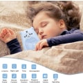Miniatyrbild 2 av 5: Nattlampa väckarklocka med USB-laddning för pojkar flickor födelsedagspresenter barn väckarklocka med smartphone app-kontroll, digital väckarklocka för barns sovrum