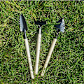 Miniatyrbild 3 av 5: Mini set blomkruka kratta spade spade plantskola växthusplantering 2-delat set 6-delat