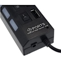 Miniatyrbild 2 av 5: Switch expansionshubb 7-portars USB2.0 datorhubb USB expansionshubb en till sju USB2.0 splitter PC bärbar dator stationär dator (1 st)