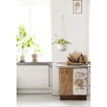 Miniatyrbild 4 av 5: 2-pack hängande planteringskorgar - Bomullshängande planteringskorgar Makraméhängare Modern förvaringsorganisatör
