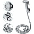 Miniatyrbild 3 av 5: Multifunktionell handhållen duschtoalettbidet duschhuvud med slanghållare och väggfäste för badrum i hemmet