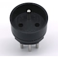 Miniatyrbild 3 av 4: EU till Schweiz/Liechtenstein Adapter 2-polig DE/FR/IT/ES-kontakt