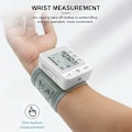 Miniatyrbillede 2 af 5: Bærbar automatisk blodtryksmåler til håndleddet med batteridrevet LCD-display med aflæsning af pulstester