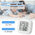 Miniatyrbillede 4 af 5: 4 stk. termometer hygrometer indendørs, højpræcisions luftfugtighedsmåler termometer indendørs, -10℃70℃ til babyværelse, stue, kontor, drivhus