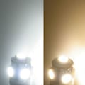 Miniatyrbillede 4 af 5: E10 AC LED Pærer - 10 stk. 6V 5 LED lamper - E10 Miniaturskrue 50Lm (AC 6V)