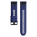 Miniatyrbild 1 av 4: För Garmin Marq Garmin Quick Release Silicone Strap Mörkblå