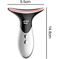Miniatyrbillede 1 af 4: Ansigts- og Halsstrammende og Rynkefjernelsesværktøj Dobbelt Hages Reducer Vibration Massagetilstand til at Fjerne Rynker