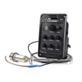 Fishman 4-bands 301 Eq Tuner Piezo Mic Presys Blend Akustisk Gitarr Pickup Förförstärkare