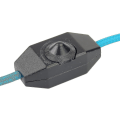 Miniatyrbild 2 av 4: 1-60w LED-dimmer Dimbar (vriddimmer) LED-dimmer, På/av, 220-230v, CE In-line-brytare, Svart