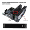 Miniatyrbild 4 av 5: 10 cm flexibel SLI-bryggkabel GPU-kabel VGA-interanslutningskontakt för Nvidia