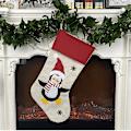 Miniatyrbild 2 av 2: Julklappspåse med julmönster - Modeaccessoarer för juldekoration