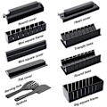 Miniatyrbild 3 av 7: 10X Sushi Molds Set, flera former Sushi Making Kit, Sushi Maker för nybörjare, DIY Sushi Rolling Tool Set