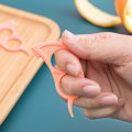 Miniatyrbild 4 av 4: Apelsinskalare Set Enkelt Öppna Apelsinskalare Citrus Citron Citrus Frukt Grönsaksskärare Köksredskap