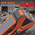 Miniatyrbillede 5 af 5: 1 stk. bærbar 10000mAh AM FM-radio med telefonoplader, IPX5 vandtæt Bluetooth-højttaler med lommelygte og læselampe