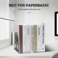 Pikkukuva 5 / 5: Metalliset kirjatelineet, anti-scratch kirjatelineet toimistoon, kouluun ja kotiin, kirjanjakajat, CD-levyt, arkistotelineet toimistoihin (1 pari)
