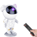 Miniatyrbilde 1 av 6: Bifurkasjon LED nattlys astronaut stjerneprojektor 360° justerbar med fjernkontroll, stjernehimmelprojektor