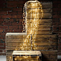 Miniatyrbild 3 av 4: 10 Strängar 100 LED Solcellslampor Vattentäta Dekorativa Guld Koppartrådslampor för Trädgård Julgran