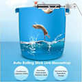 Miniatyrbild 4 av 5: Automatiska musfällor Rullande pinne Hushåll Giftfri Live Catch And Release Hink Spin Roller Möss Råttor Gnagare. Human. Automatisk återställning. Säker för barn A
