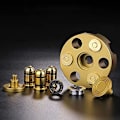 Miniatyrbild 2 av 5: Vuxna Barn Cool Metal Fidget Spinner Leksak Legering Finger Spin Leksak Spinning Cube Toy