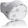 Pikkukuva 3 / 5: 2X ulkoilma-liiketunnistin IP65, seinäkiinnitys, ohjelmoitava, 12m/180° - 3m/360°, mukautuva LED, IR-anturi 2 anturilla