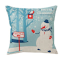 Miniatyrbild 1 av 2: Julkuddeöverdrag Ensidig Kort Sammet Kuddfodral Soffa Hem