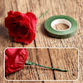 Miniatyrbild 5 av 5: 2 rullar blomstertejp för bröllopsbuketter, brun