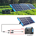 Miniatyrbild 5 av 5: Solcellsladdningskabel XT60-adapterkontakt