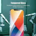 Miniatyrbild 2 av 5: 3 st 9d härdat glas för Iphone 11 Pro Max 12 13 Mini 15 14 Plus skärmskydd för Iphone Xs Max X Xr 7plus 8 glas（För iPhone 12 Pro）