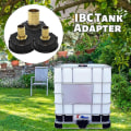 Miniatyrbild 3 av 3: Snabbkopplingsnippel för 1000 liters tank, multitankkoppling, mässingsslanganslutning, Ibc tankadapter