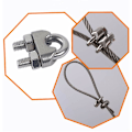 Miniatyrbillede 4 af 5: M8 Kabelbindere U-Bøjle Bolt Kabelklemme 304 Rustfrit Stål Kabelklemme Sadel Wire Rope Clips til Udendørs Tøj Tørrestativ 10PCS
