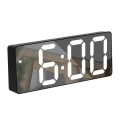 Miniatyrbild 4 av 4: Dynamisk klocka - Extra högt digitalt väckarur för sovrum, tunga sovare, vuxna, barn, liten sängbordsur med nattlampa, LED-display, Xma