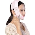 Miniatyrbild 3 av 3: Bandage Lifting Firming Small V Face Paste Embedding Double Chin Decree Pattern Men And Women Sleeping Mask Pink