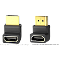 Miniatyrbild 5 av 5: Hdmi-kompatibel 2.1 hane till hona adapter Am/af dator (90)