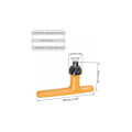 Miniatyrbild 2 av 4: Universal Chuck Wrench Set T-formad borr slagverktyg skiftnyckel ersättning chuck reparationstillbehörssats för 6 mm chuck