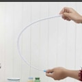 Miniatyrbild 5 av 5: Flexibel avloppsrengöringsborste 28" igensatt avloppsrengöring Diskbänk igensatt avloppsrengöring Hårborste Gadget Tool 2-pack (blå, 28")