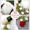 Miniatyrbild 3 av 4: Julstrumpa, 3st Stor julstrumpa Hängande jultomte presentpåse, tecknad juldekoration