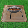 Miniatyrbild 3 av 5: Eldstad matta|Brandskyddad matta|Grillmatta|BBQ matta|Brandskyddad filt|Flamskyddstyg (95x80cm)