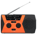 Pikkukuva 2 / 5: 1 kpl taskulamppu ja lukulampulla, kannettava leirintä AM FM NOAA sääradio, 2000mAh virtapankki - vihreä