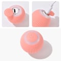 Miniatyrbild 3 av 5: Intelligent Automatisk Rullande Boll Katt Leksak med Capnip, USB Elektrisk Interaktiv Katt Leksak för Inomhus Lek Träning, 4.3cm, Rosa