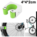 Miniatyrbillede 1 af 5: Cykelparkeringsspænde Vægmontering MTB Landevejscykel Vertikal Opbevaring Holder Klip Cykel Stativ Display Stativ Spænder MTB Cykel, Grøn