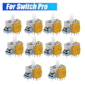 Miniatyrbild 2 av 5: 10st för Switch Pro joysticks Hall Elektromagnetiska högprecisionsjusterbara joysticks