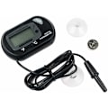 Miniatyrbild 4 av 5: LCD Digital Akvarietermometer Fisk Tank Vatten Terrarium Temperatur - Svart