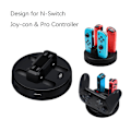 Miniatyrbild 2 av 5: Multiladdare 4 laddningsstation Dock för Nintendo Switch
