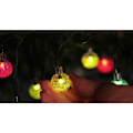 Pikkukuva 2 / 5: 5M LED-aurinkopaneelisarjan valot, sisä- ja ulkojouluvalot, ulkopuutarhan koristelu, värikäs